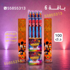 باقة 6 - جراغيات المناسبات